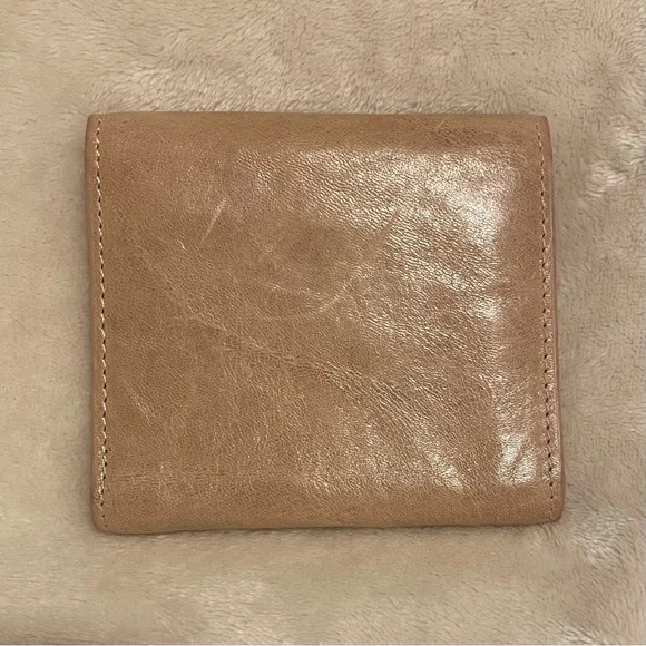 🌸 Borgasets Stay Gold Beige/Pink Wallet - Picture 7 of 9